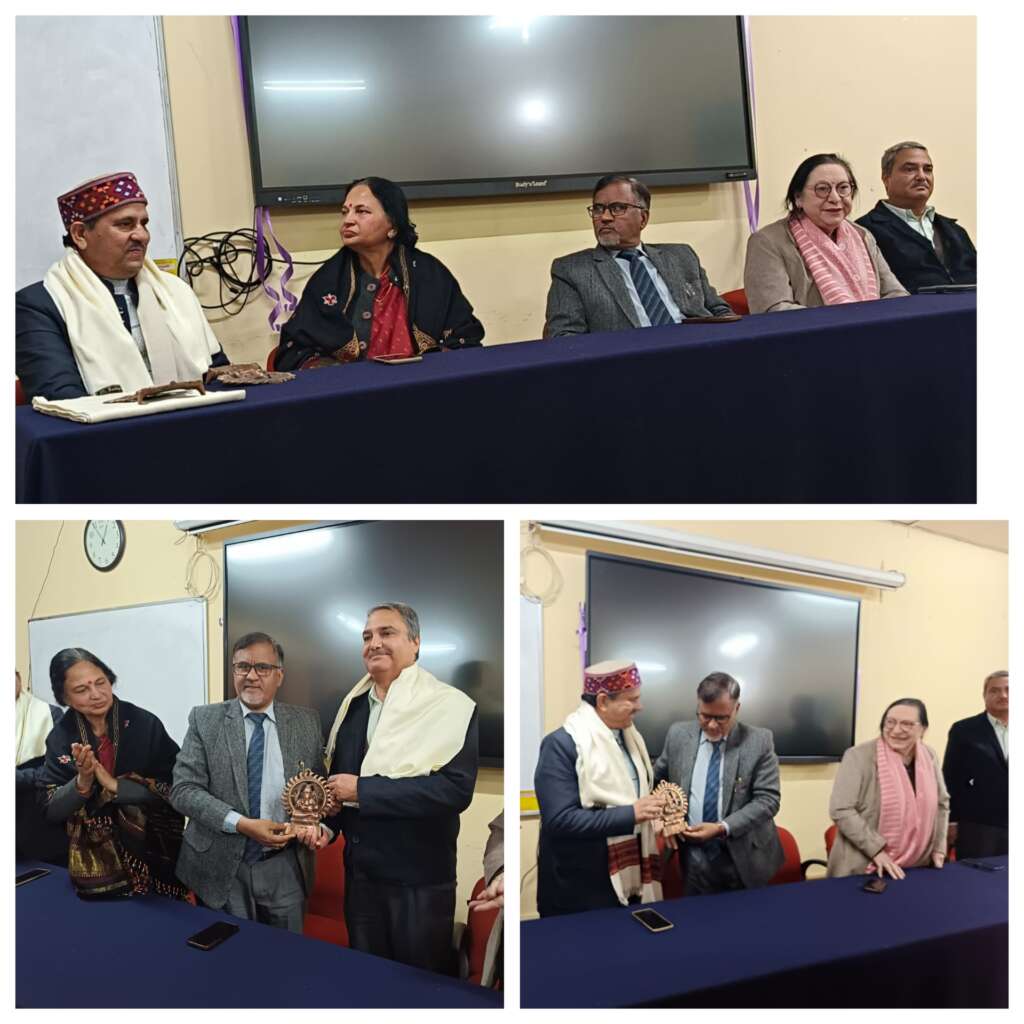 कुमाऊं विश्वविधालय में प्रॉo गिरीश रंजन तिवारी एवं प्रॉo जीत राम के अधिवर्षता आयु पूर्ण करने पर भव्य सम्मान समारोह का आयोजन।